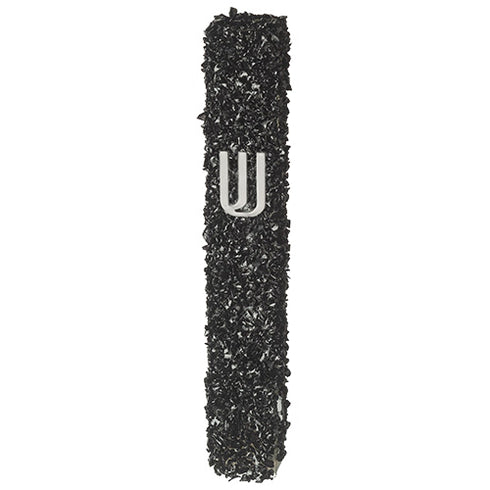 Glass Mezuzah with Stones